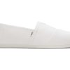 TOMS Alpargatas | Alpargata Recycled Cotton Canvas White