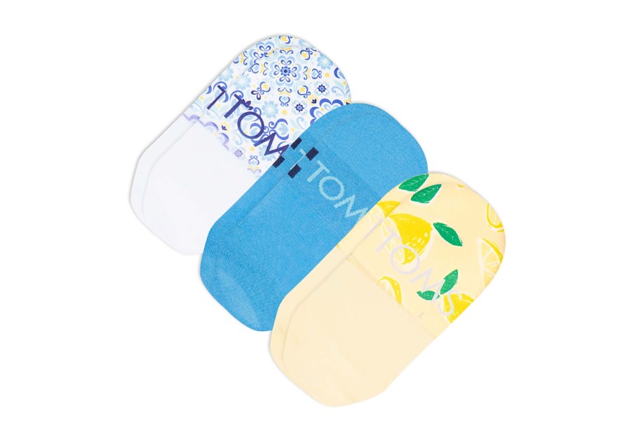 TOMS Socks | Ultimate No Show Socks Mediterranean 3 Pack Mediterranean Multi