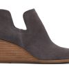 TOMS Dress Casual | Kallie Grey Suede Wedge Boot|Kallie Grey Suede Wedge Boot Pavement Grey