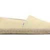 TOMS Espadrilles | Alpargata Rope Espadrille Pale Lemon Textured Woven