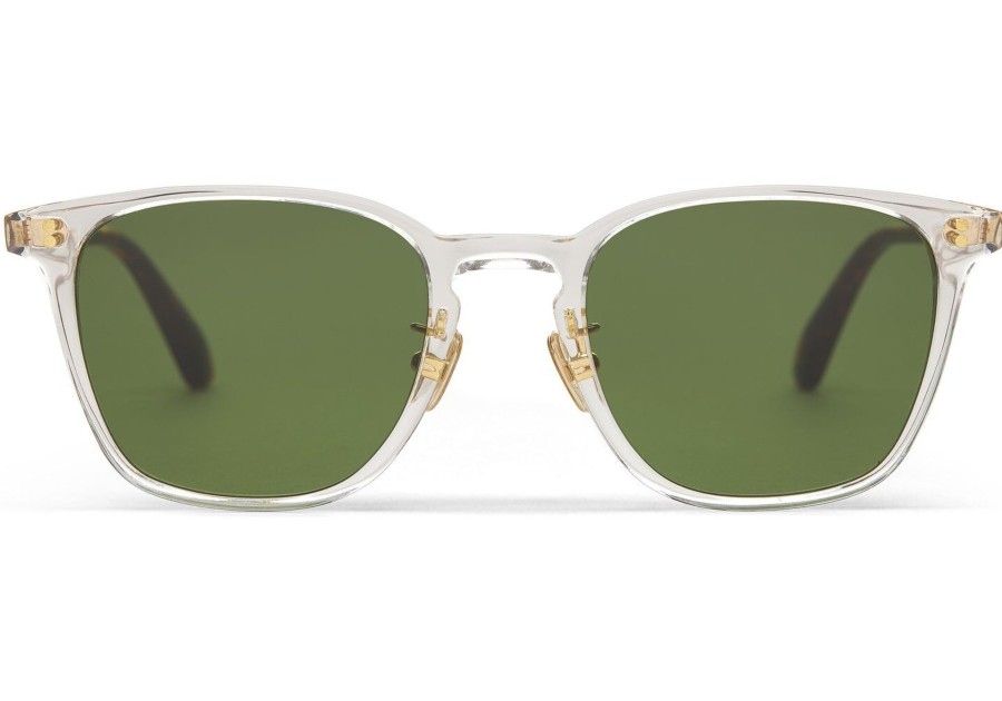 TOMS | Emerson Vintage Crystal-Glass Bottle Green Polarized