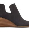 TOMS Wide Width | Kallie Grey Suede Wedge Boot Wide Width|Kallie Grey Suede Wedge Boot Wide Width Grey Wide