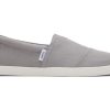 TOMS Slip Ons | Alp Fwd Recycled Cotton Canvas Grey