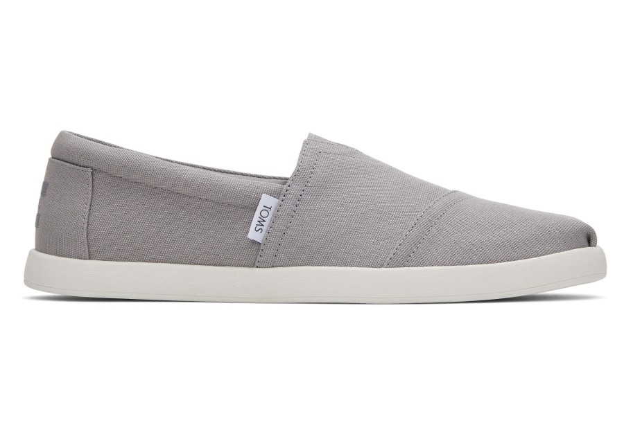 TOMS Slip Ons | Alp Fwd Recycled Cotton Canvas Grey