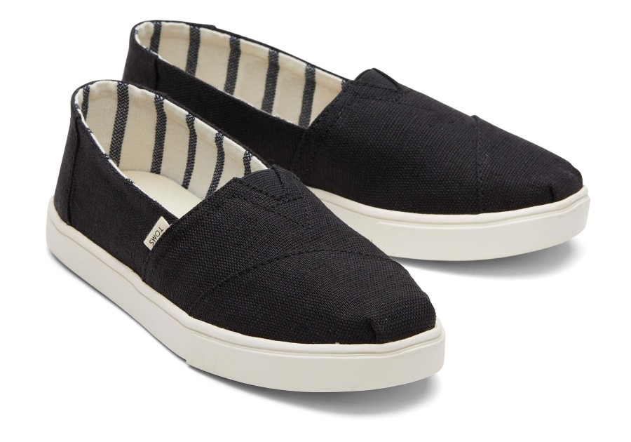 TOMS Sneakers | Alpargata Cupsole Heritage Canvas Slip On Black