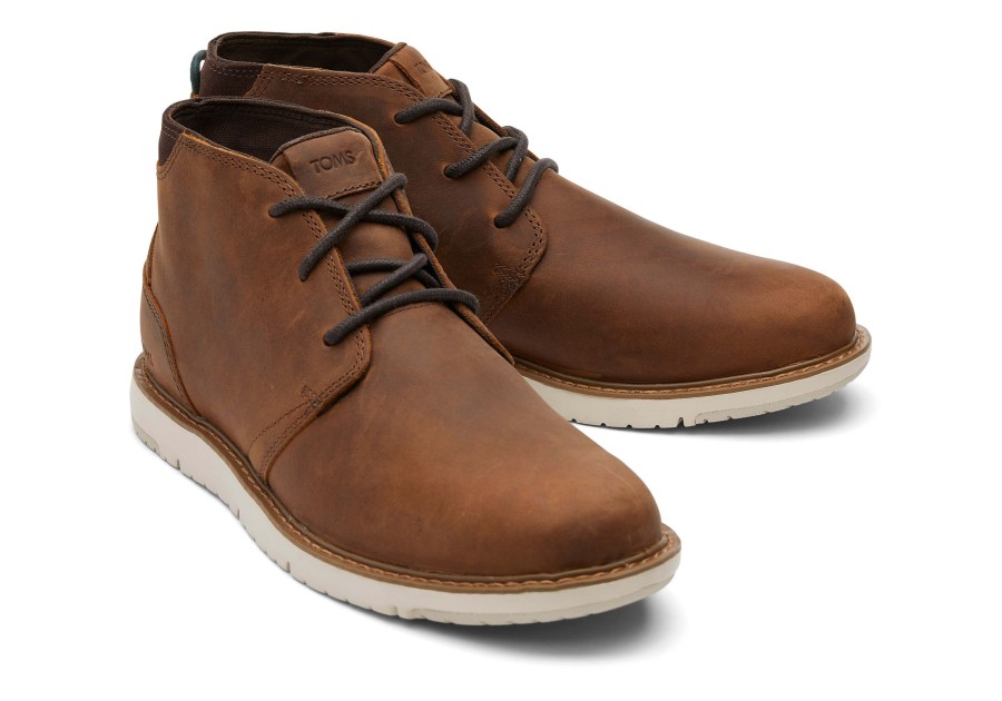 TOMS Dress Casuals | Navi Brown Water Resistant Boot Water Resistant Topaz Brown