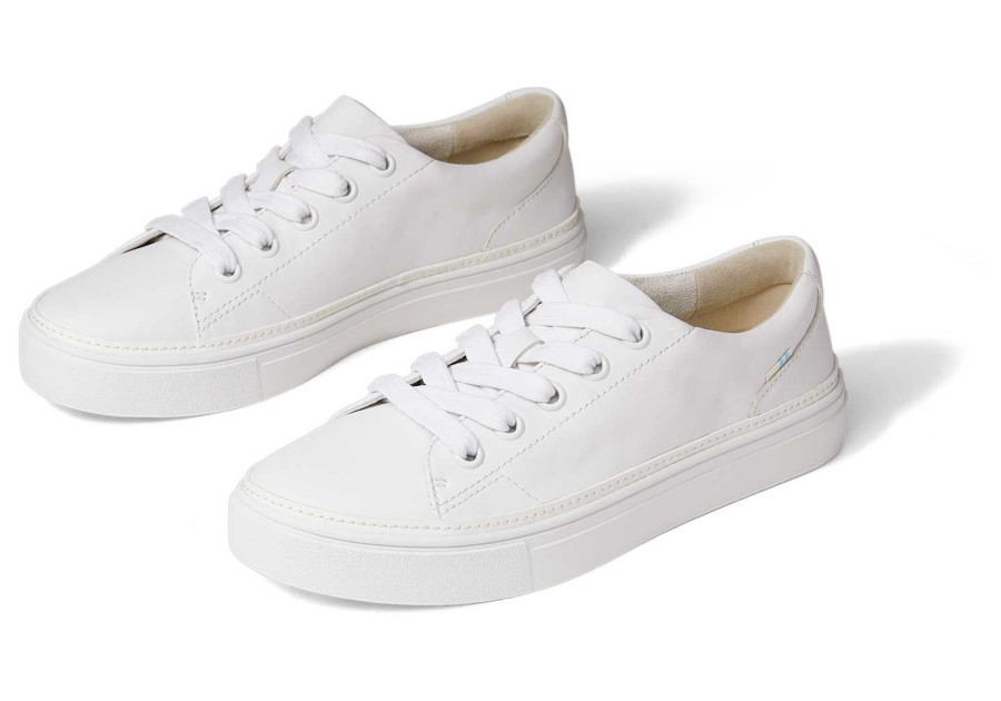 TOMS Sneakers | Alex Leather Sneaker|Alex Leather Sneaker White