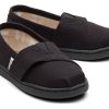 TOMS | Tiny Alpargata Canvas Toddler Shoe Black