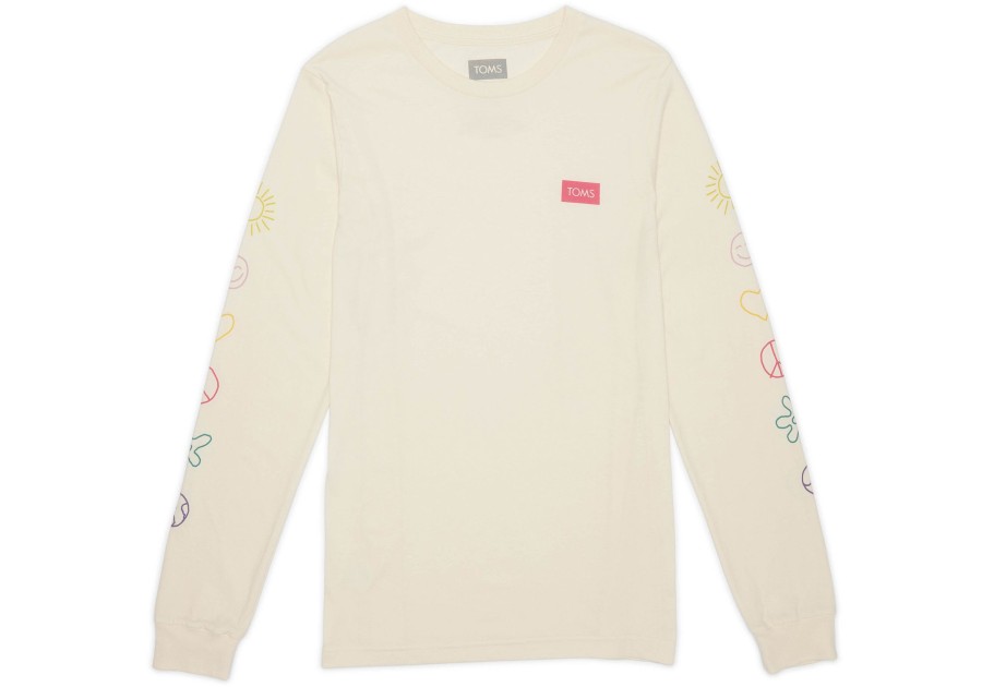 TOMS Tees | Toms Logo Icon Long Sleeve Tee