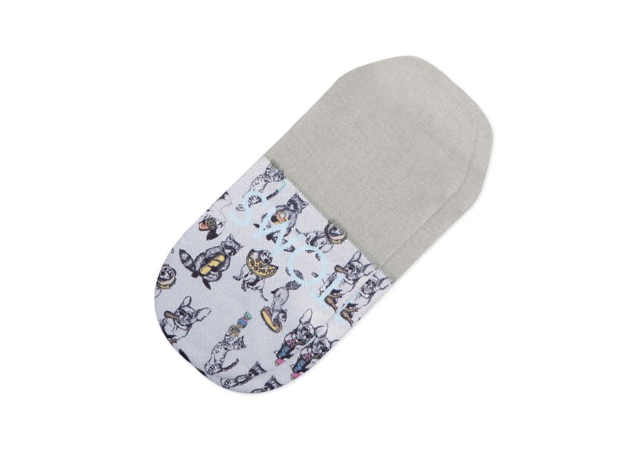 TOMS Socks | Ultimate No Show Socks Critters Grey