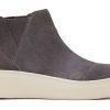 TOMS Sneakers | Jamie Grey Suede Slip On Sneaker Pavement Grey