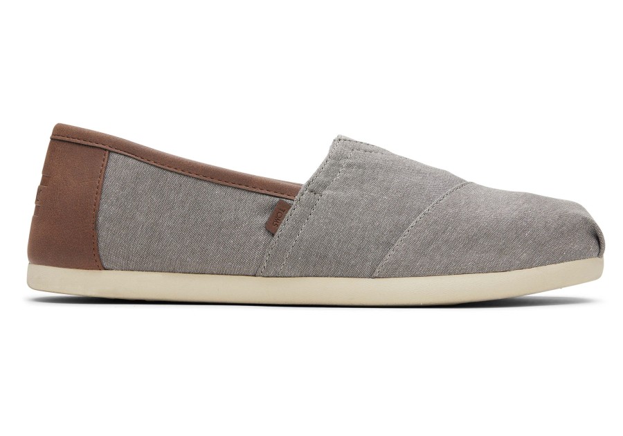 TOMS Alpargatas | Alpargata Synthetic Trim|Alpargata Synthetic Trim Grey