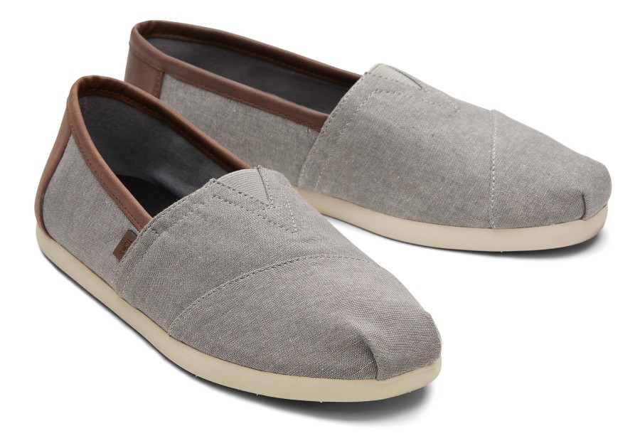 TOMS Alpargatas | Alpargata Synthetic Trim|Alpargata Synthetic Trim Grey