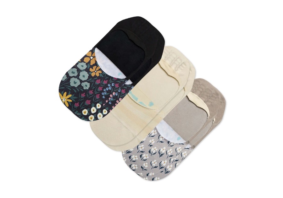 TOMS Socks | Ultimate No Show Socks 3 Pack Ditzy Floral