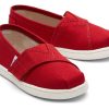 TOMS | Tiny Alpargata Canvas Toddler Shoe Red