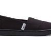 TOMS | Youth Alpargata Canvas Kids Shoe Black