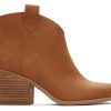 TOMS Heels & Wedges | Cons Ce Leather Heeled Boot|Cons Ce Leather Heeled Boot Tan