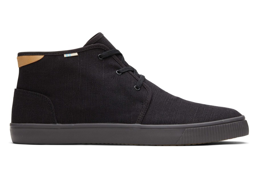 TOMS Dress Casuals | Carlo Mid Sneaker|Carlo Mid Sneaker Black