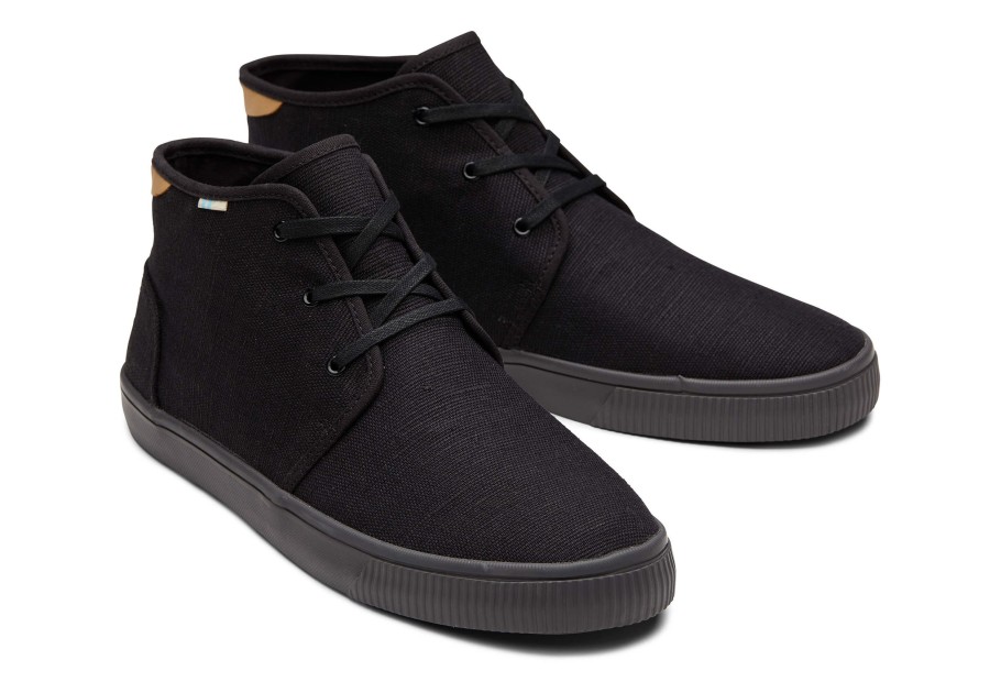 TOMS Dress Casuals | Carlo Mid Sneaker|Carlo Mid Sneaker Black