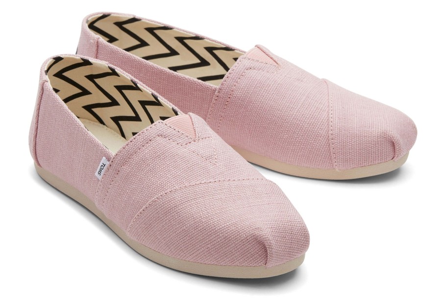 TOMS Alpargatas | Alpargata Pink Heritage Canvas Pink Quartz