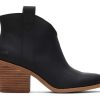 TOMS Heels & Wedges | Constance Leather Heeled Boot|Constance Leather Heeled Boot Black