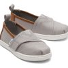 TOMS | Tiny Alpargata Grey Recycled Cotton Toddler Shoe