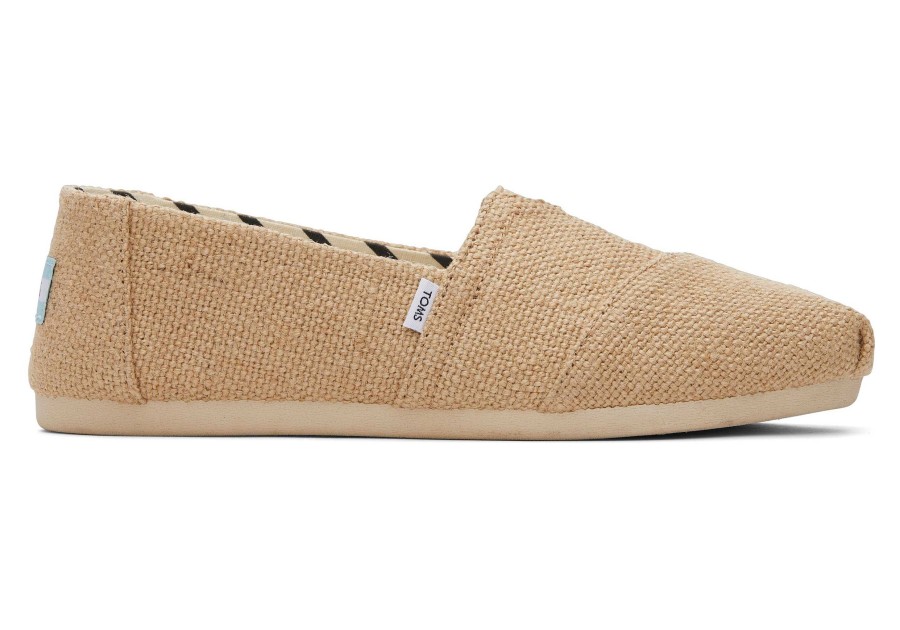 TOMS Alpargatas | Alpargata Natural Heritage Canvas|Alpargata Natural Heritage Canvas Natural Undyed