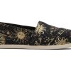 TOMS Slip Ons | Alpargata Lunar Sky Gold Foil