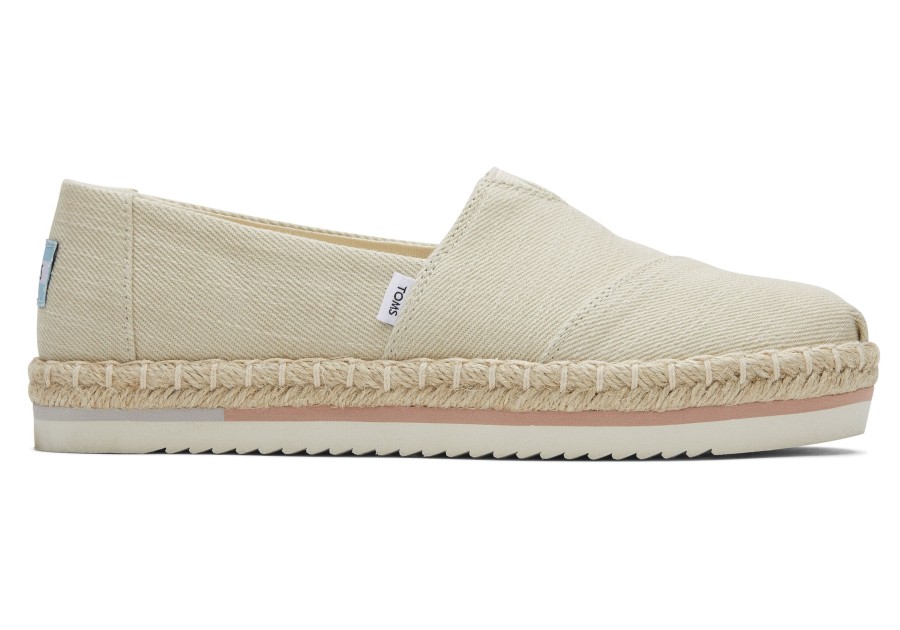 TOMS Platforms | Alpargata Rope Platform Natural