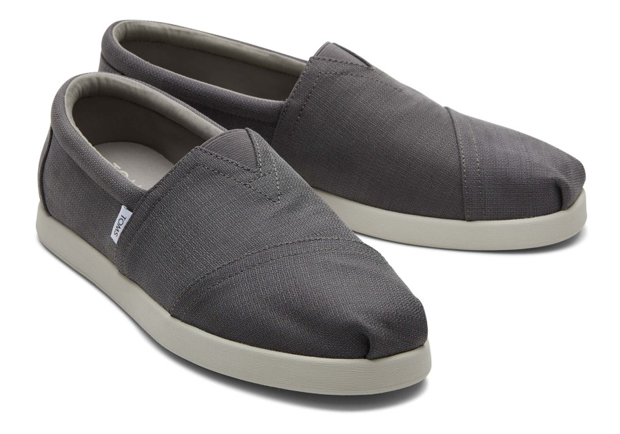 TOMS Slip Ons | Alp Fwd Textured Woven Forged Iron