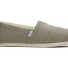 TOMS Alpargatas | Alpargata Vetiver Diamond Texture Grey Diamond