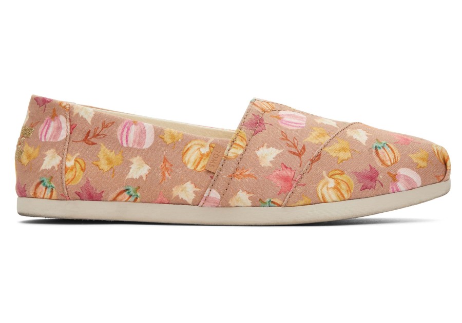 TOMS Alpargatas | Alpargata Fall Pumpkins Rose Beige