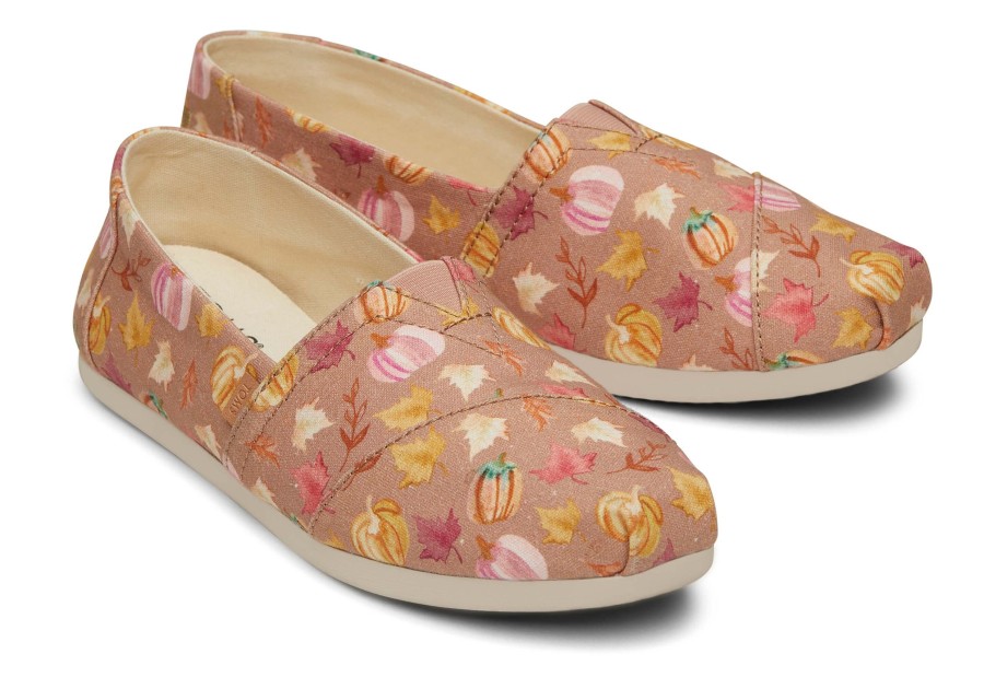 TOMS Alpargatas | Alpargata Fall Pumpkins Rose Beige