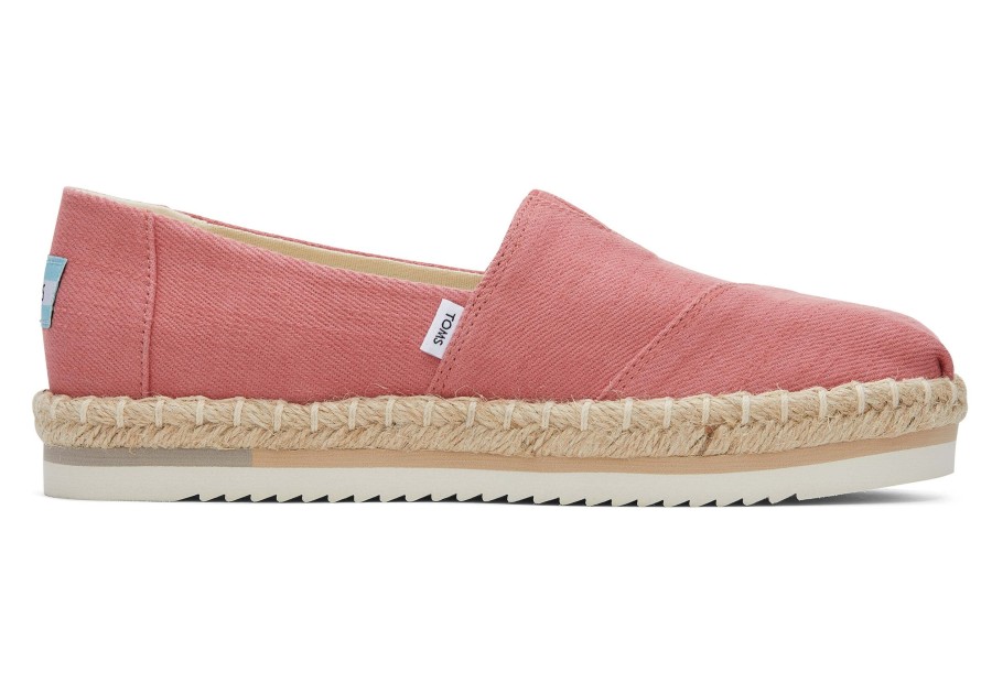 TOMS Platforms | Alpargata Rope Platform Faded Rose