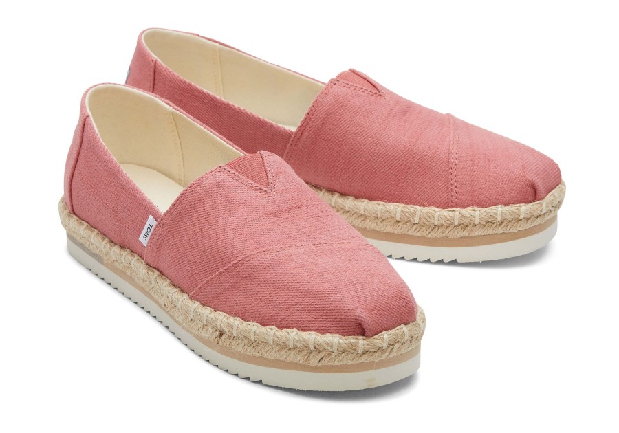 TOMS Platforms | Alpargata Rope Platform Faded Rose