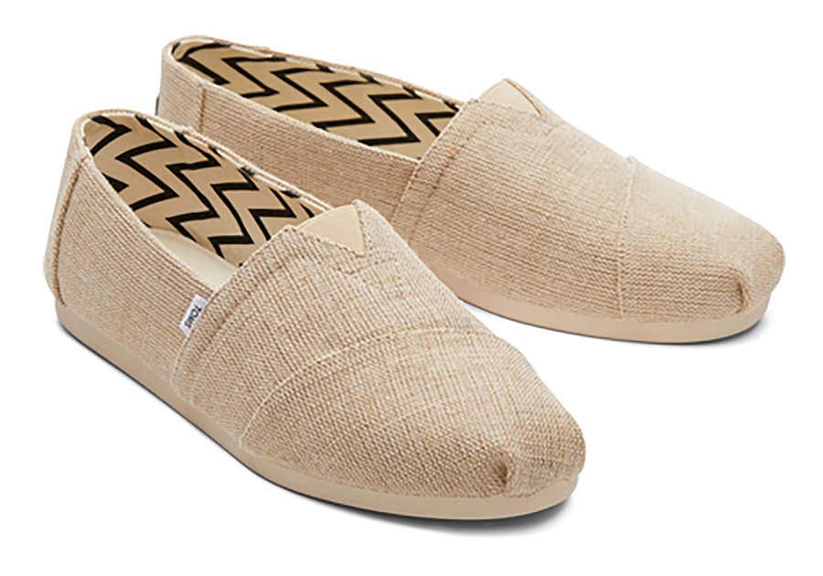 TOMS Slip Ons | Alpargata Heritage Canvas Natural