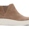 TOMS Slip Ons | Jamie Taupe Suede Slip On Sneaker Taupe Grey