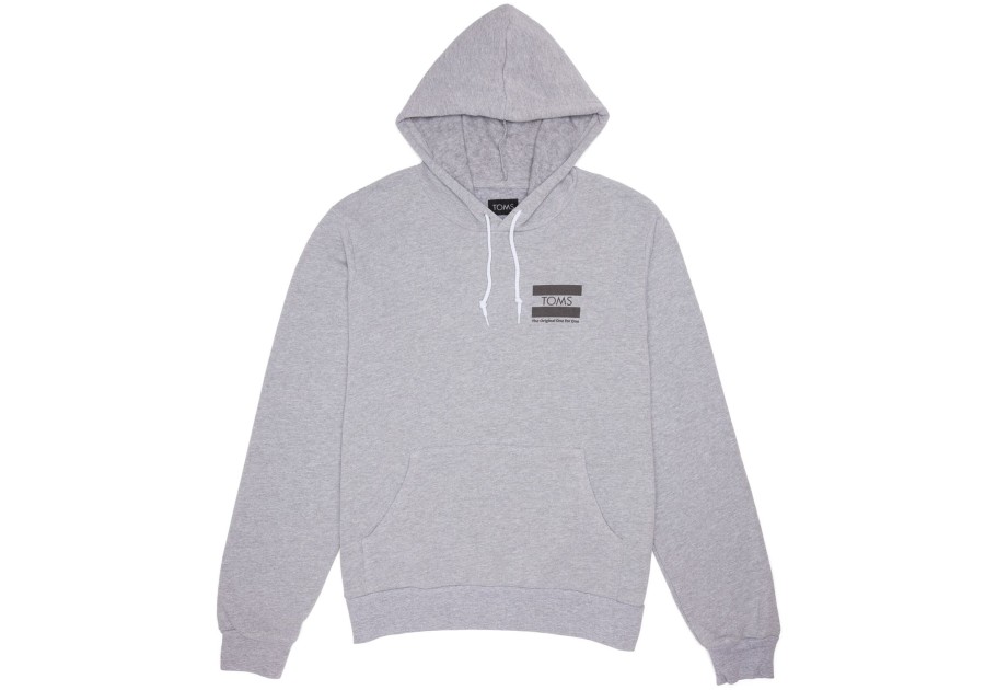 TOMS Sweatshirts | One For One Toms Fleece Hoodie Heather Grey