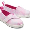 TOMS | Tiny Alpargata Multi Tie Dye Twill Pink Tie Dye