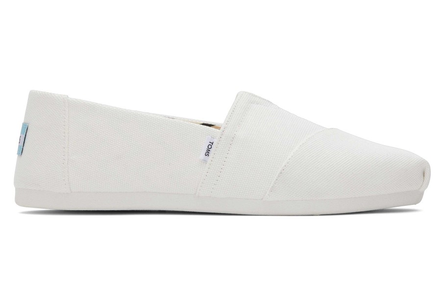 TOMS Alpargatas | Alpargata Recycled Cotton Canvas|Alpargata Recycled Cotton Canvas White