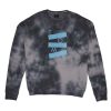 TOMS Sweatshirts | Toms Tie-Dye Fleece Crewneck Sweatshirt Grey Black Dye