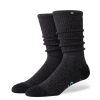 TOMS Socks | Slouchy Quarter Crew Socks Black