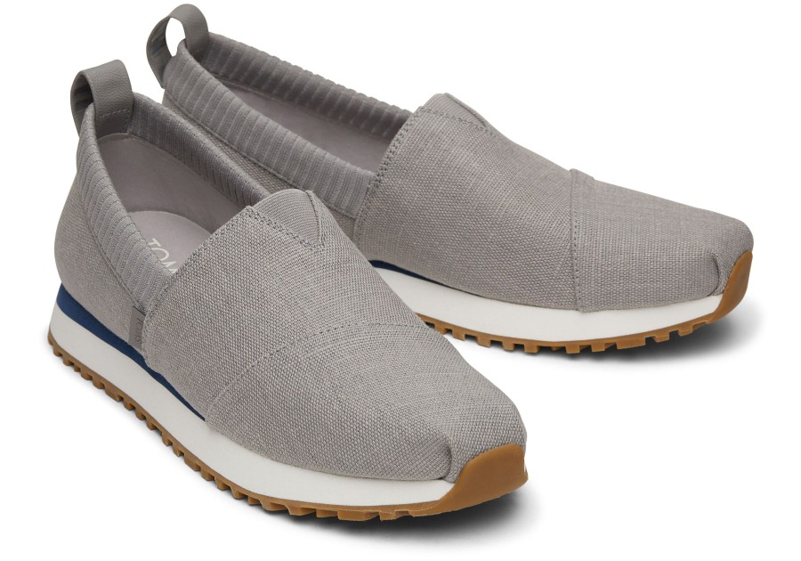 TOMS Sneakers | Resident 2.0 Grey Heritage Canvas Sneaker Drizzle Grey